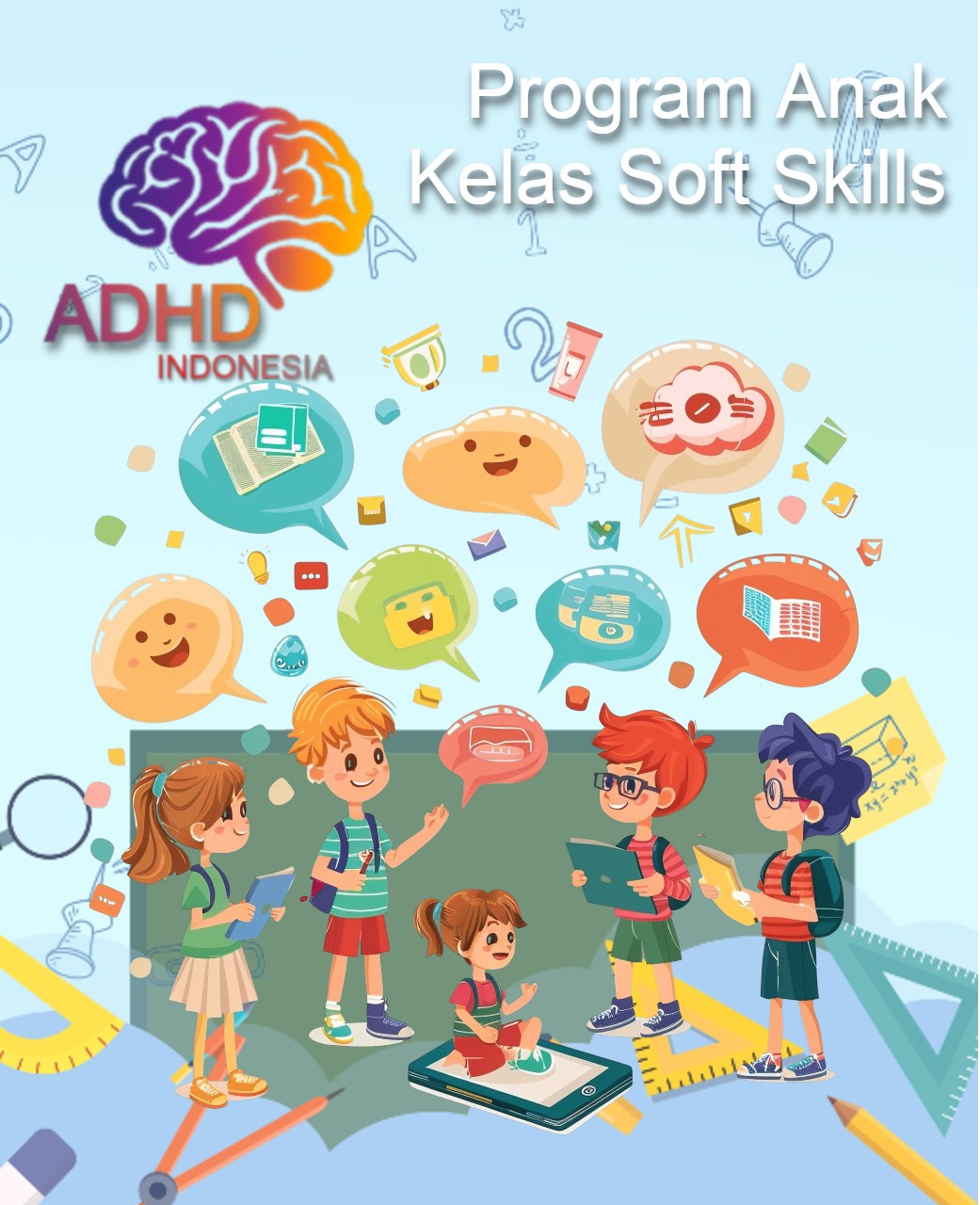 Program ADHD Indonesia Kabupaten Banyuasin Kelas Soft Skills Anak ADHD