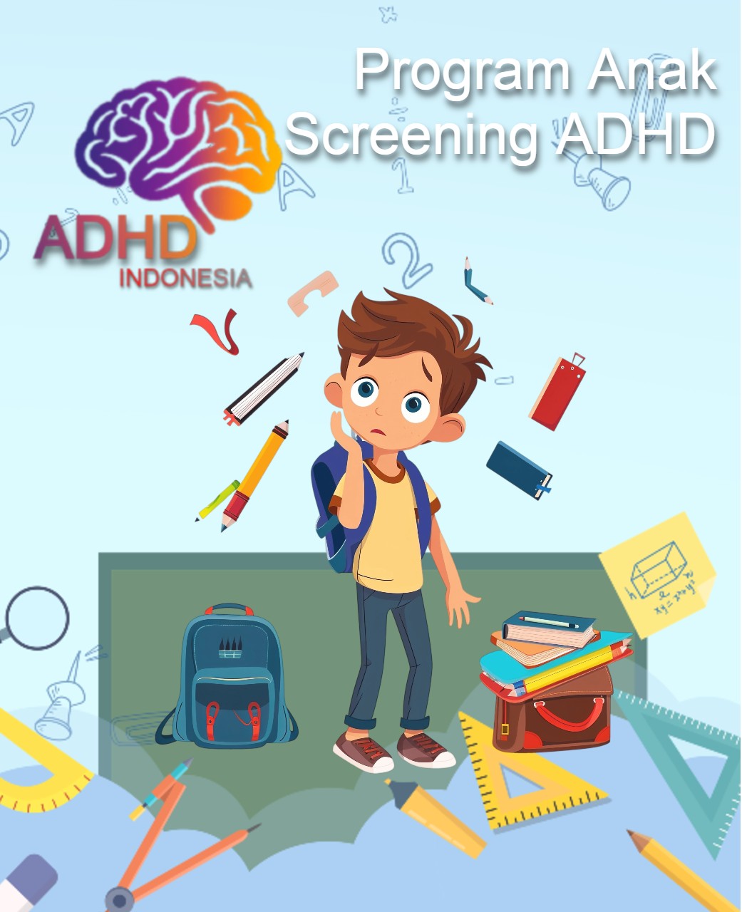 Program ADHD Indonesia Kabupaten Banyuasin Screening ADHD Non-Diagnostik